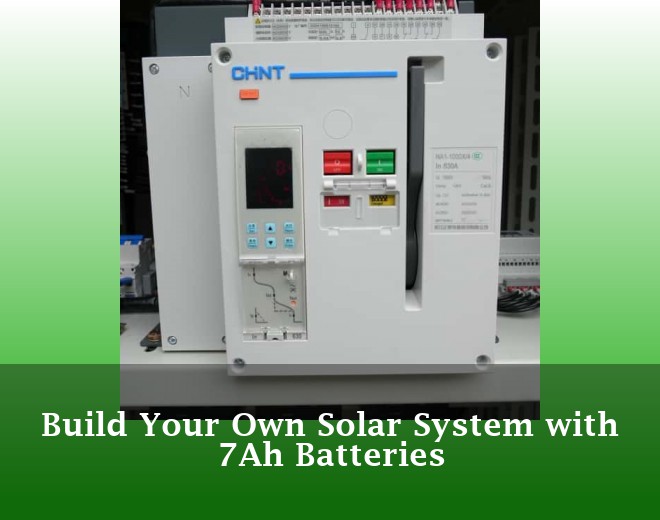 Build Your Own Solar System with 7Ah Batteries